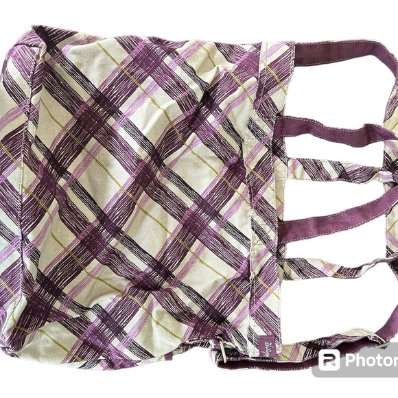 Thirty-One retired Retro Metro fold over bag - Picture 2 of 3